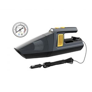 Pompe &Agrave; Air Et Aspirateur De Voiture 4 En 1 Avec Manom&egrave;tre Et &Eacute;clairage Led - Neuf