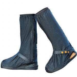Chaussure Imperméable À L'eau Couvre, Réutilisable Non-Slip Botte De Pluie Couvre Pour Les Hommes Et Les Femmes, Épaissi Avec Réflecteur Pliable - Neuf