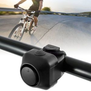 Sonnette De V&eacute;lo &Eacute;lectrique Puissante De 120 Db &iquest; Klaxon De V&eacute;lo Durable, &Eacute;l&eacute;gant Et Facile &Agrave; Installer Pour La S&eacute;curit&eacute; Et L'alerte Des Pi&eacute;tons - Neuf