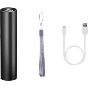 Hljhj-Mini Lampe De Poche Lampe Torche Led Rechargeable Lampe De Poche Led Lampe De Poche Enfant Petite Lampe Torche Led Usb Torche Lampe De Poche Rechargeable Pour Camping Randonnée Urgence - Neuf