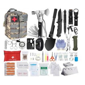 Kit De Survie D'urgence M 36 Pour La Randonn&eacute;e, Le Camping Et L'utilisation Tactique - Neuf