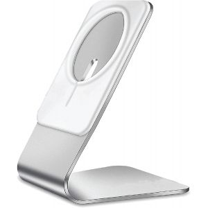 TRAHOO-Support pour t&eacute;l&eacute;phone Portable MagSafe pour iPhone, Station de Charge sans Fil en Aluminium, Affichage Vertical et Horizontal, Design &eacute;l&eacute;gant et Fonctionnel, Compatible avec Les Coques MagSaf - Neuf