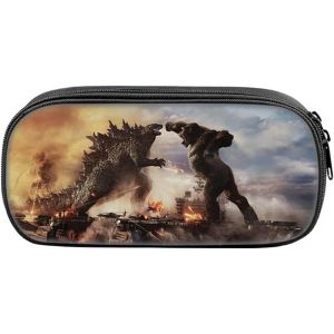 ChenQuanSarl-tui &Agrave; Crayons Godzilla,Trousse &Agrave; Cosm&eacute;tiques Avec Fermeture &Agrave; Glissi&egrave;re, Porte-Monnaie, Adapt&eacute;e &Agrave; L'&Eacute;cole,Trousse &Agrave; Crayons Pour &Eacute;tudiants Gar&ccedil;ons Et Filles (21,5 * 10 * 5,5 Cm) - Neuf