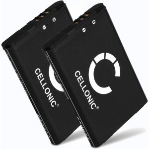 Eryi-, Batterie Pour Console De Jeu Compatible Avec Nintendo 3ds, Wii Switch Pro Controller, 2ds (3.7v, 1300mah) 2 Pi&egrave;ces - Neuf