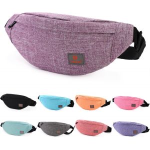 Sjzg-Sac Banane Ville Travel Fanny Pack Ceinture Sac De Taille Sling Pocket Super Léger Pour Voyage Bum Bag T201 - Neuf