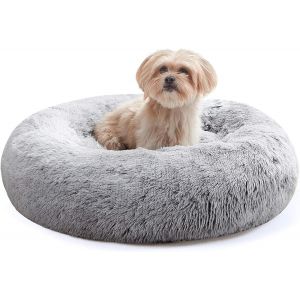 Western Home Panier Pour Chien,Coussin Chat Anti Stress Coussin Chien,Panier Chat Moelleux 60 Cm,Gris - Neuf
