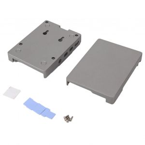 XYONG Boitier de dissipation thermique en alliage d'aluminium pour micro-ordinateur Raspberry Pi 4 B (argent) - Neuf