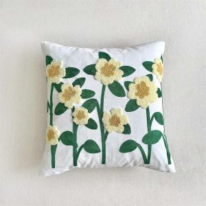 Pastorale Canapé Oreiller De Style Pastoral Aspect Décoratif Pour La Salle De Séjour Confortable - Neuf