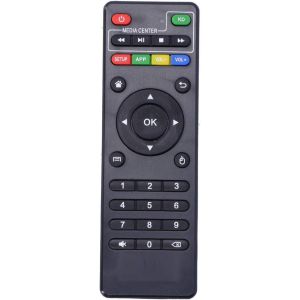 MEVRONISSHOP-T&eacute;l&eacute;commande IPTV, T&eacute;l&eacute;commande Infrarouge Portable Pour D&eacute;codeur TV, Compatible avec X96 Mini, X96, X96W - Neuf