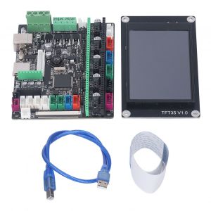 XYONG Kit de carte mere pour imprimante 3D, module de controle avec ecran tactile TFT35 et cable USB 12-24 V - Neuf