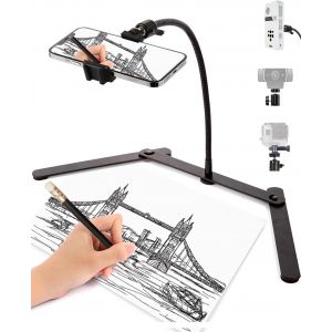 lbgwp60-Trépied De Téléphone Réglable, Support De Téléphone Pour Filmer, Support De Téléphone, Trépied De Table Pour Décoration De Cookies Et Enseignement En Ligne En Direct Et Démo Dessin, Croquis, - Neuf
