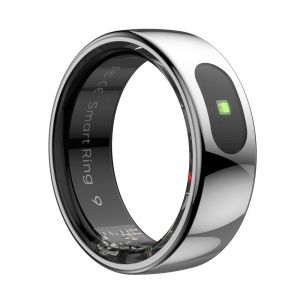 Bague Connectée Or Suivi Santé Sport Et Sommeil Étanche Bluetooth 5.2 Argent Yonis - Neuf