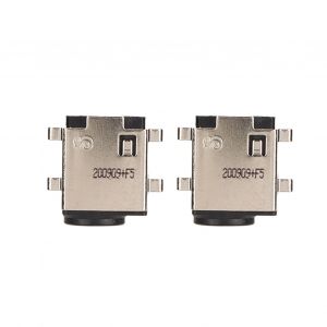 Lot de 2 prises de port CC de remplacement en metal, piece remplacable pour Samsung NT301V5a, NP300E7Z, NP300V5Z - Neuf