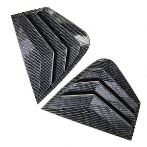 2x Fibre De Carbone Style Lunette Latérale Arrière Couverture De Quart Pour K5 2011-2015 - Neuf
