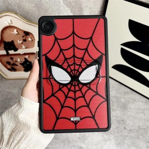 Pour Samsung Galaxy Tab S6 A7 Lite A8 A9 Plus S9 11 Pouces Dessin Animé Spider Man Iron Man Enfants Support Étui De Protection Souple Pour Tablette S9 11 Inch-Rouge - Neuf