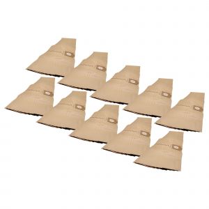 vhbw 100x Sacs compatible avec Electrolux 923, 930, 925, DP9000, 951, 945, 990, 920, 922, 921 aspirateur - 34cm x 17cm marron - Neuf