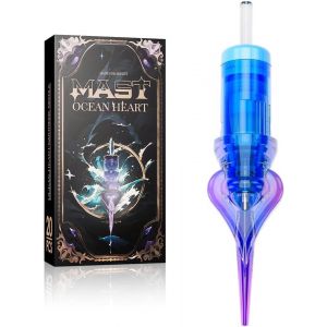 Ocean Heart Tattoo Needle Kit 20pcs 1001rl Needles Round Liner Long Tips For Tattoo Machine (Oht-1201rl) - Neuf