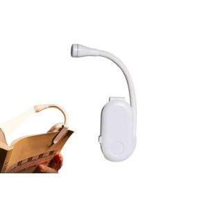 Lampe De Lecture Led Rechargeable Avec 3 Temp&eacute;ratures De Couleur Et Col Flexible - Neuf