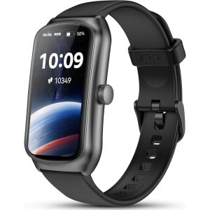 Montre Connectée Homme Femme, 1,58"" Amoled Étanchéité Ip68 Montre Santé Avec Trackers D'activité Podometre Sommeil Cardiofrequencemetre Spo2 Records Sportifs Montre Running Pour Android Ios, Black - Neuf