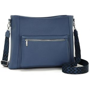 nzqaf-Grand Sac bandoulière Femme Simili Cuir Sac à Main Femme Sac bandoulière réglable Sac Hobo élégant Sac Shopping Femme - Neuf