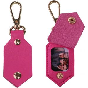 KAL-Porte-Cl&eacute;s Photo En Cuir Personnalis&eacute;s, Porte-Cl&eacute;s Personnalis&eacute; Avec Phot, Porte Clef Personnalisables, Idee Cadeau Pour Couple, Homme, Papa, Parrain, Anniversaire - Neuf