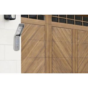 Clavier d'entr&eacute;e sans cl&eacute; pour porte de garage sans fil LiftMaster 877LM avec boutons r&eacute;tro&eacute;clair&eacute;s - Neuf