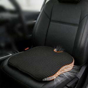 Ulteronixshop-Coussin Siege Voiture, Coussin Voiture Conducteur, Coussin de Si&egrave;ge de Voiture en Mousse &agrave; M&eacute;moire de Forme, Dessous Antid&eacute;rapant Coussin de Si&egrave;ge Auto Confortable - Neuf