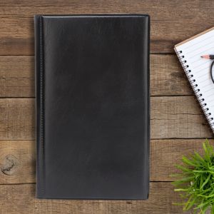 Porte-cartes de visite, capacite de 240 cartes, nom, carte d'identite, carte de credit, organiseur de livres - Neuf