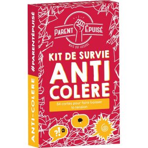 Eryi-- Funomenum - Parent Epuisé : Kit De Survie Anti Colère - Jeux De Société - Jeux De Cartes - Jeux Enfants À Partir De 4 Ans - 2 Joueurs - Version Française - Neuf