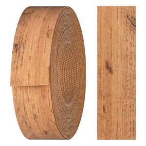 Eryi-Ruban Adhésif Pour Bords En Mélamine Avec Adhésif Thermofusible, 21 Mm X 5 M, Ruban Adhésif Thermocollant Pour Étagères Et Panneaux, Décoration : Chêne Wotan - Neuf