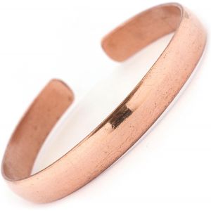 Kalsw-Bracelet En Cuivre Pur Curatif,Réglable Unisexe,Style Hippie Boho,Fabriqué À La Main Au Népal,Taglia Unica,Cuivre,Pas De Gemme - Neuf