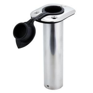 90 Degr&eacute; Encastr&eacute; Porte Canne Bateau De La Marine En Acier Inoxydable De P&ecirc;che Porte Canne Avec Capuchon En Caoutchouc, Rev&ecirc;tement En Pvc Et Le Joint D'&eacute;tanch&eacute;it&eacute; - Neuf