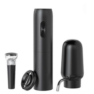 Coffret Tire-Bouchon 4 En 1 Avec Tire-Bouchon Rechargeable - Neuf