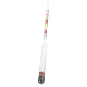 Testeur d'hydromètre d'alcool Compteur d'alcool pour le brassage du vin Outil d'hydromètre Pot d'essai Fournitures de distillation Électronique automobile - Neuf