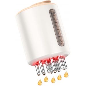 Scalp Massager &Eacute;lectrique Et Applicateur D'huile De Cuir Chevelu 2 En 1, Brosse Massage La T&ecirc;te Pour La Croissance Des Cheveux, Le Traitement Des Cheveux, Traitement Capillaire M&eacute;dicament - Neuf