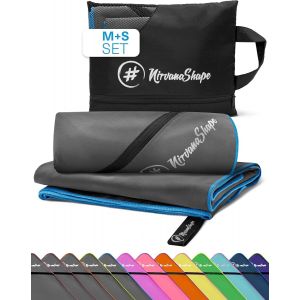 Serviettes Microfibre|Absorbantes,Légères,À Séchage Rapide|Draps De Bain,Serviettes De Voyage,Serviettes De Sport|Idéales Pour Les Voyages,Le Sport,Le Yoga,Le Sauna.[O116] - Neuf