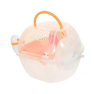 Compact Hamster Transporteur Cage De Voyage Respirant Boîte En Plastique Pour La Souris Et Le Furet Aventures En Plein Air - Neuf
