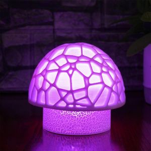 Kalanka-Veilleuse Pour Enfant, En Forme De Champignon, 16 Couleurs, &Agrave; Intensit&eacute; Variable, Avec Touche Tactile Et T&eacute;l&eacute;commande, Pour Enfants, Amis, Anniversaire, No&euml;l, Chambre D'enfant, D&eacute;coration De - Neuf