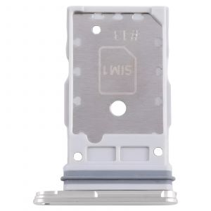 Tiroir Carte SIM pour Galaxy S24 / S24 Plus Emplacement Dual Nano SIM Argent - Neuf
