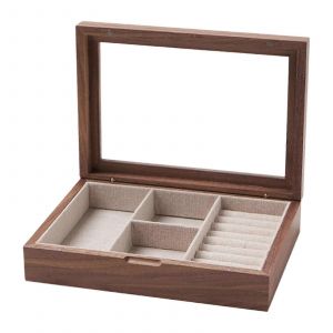 Bo&icirc;te &agrave; bijoux femme Organisateur pour bagues,boucles d'oreilles,bracelets,rangement | Cadeau pour Elle - Neuf