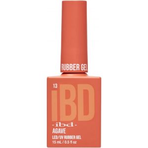 Rubber Gel Agave - 15 Ml - Fabriqué Aux États-Unis - Vernis À Ongles De Qualité Supérieure Pour Une Manucure Durable Et Des Ongles Lisses - Vernis Led/Uv - Neuf