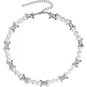 Tianyi-Collier Surfeur Homme Perles, Collier Ras Du Cou Femme Col Rond D'&eacute;t&eacute; R&eacute;glable De 45 &Agrave; 55 Cm, Bijoux De Plage - Neuf