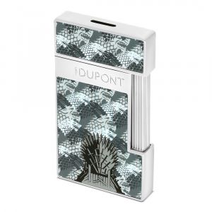 S.T. Dupont - Briquet Slimmy Game Of Thrones Stark Chrome - Neuf