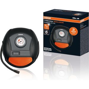 OSRAM TYREinflate RAPID, compresseur numérique et portable, arrêt automatique, lumière LED, programmable, pompe à air électrique pour pneus, connexion 12V, gonflage des pneus en 2 min - Neuf