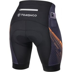 Subzonal-Shorts De Cyclisme Homme, 4d Rembourr&eacute; V&eacute;lo Shorts Pantalon Vtt Avec Poches, Cuissard Velo Homme Respirant S&eacute;chage Rapid, Short Cycliste Homme Anti-Slip - Neuf