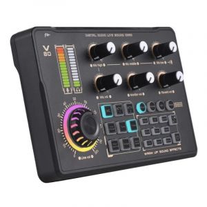 Table De Mixage Portable Pour Karaoké Et Streaming Avec Bluetooth 5.0 YONIS - Neuf