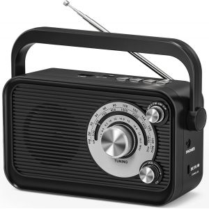Loc-Radio Portable,Radio Portables Fm/Am/Sw,Alimentation Électrique Et Piles,Radio À Piles Avec Fonction Bluetooth Et Mp3,Radio Pourbureau/Cuisine/Camping/Urgences - Neuf