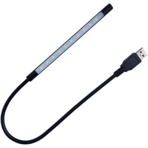 Eleidgs Portable Mini Usb Led Lampe Camping Lumière Angle Réglable Lampe Usb Pour Pc Notebook Laptop Livre Lampe Ordinateur Clavier Lampe De Lecture Dimmable Tactile Interrupteur[ZHB1289] - Neuf