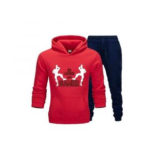 Jogging Enfant Gamer Rouge (Taille 5/6 Ans,Couleur Rouge) - Neuf
