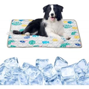 Tapis Rafraîchissant Pour Chien Et Chat-100 X 70 Cm-Tapis Rafraîchissant Pour Chien Et Chat-Tapis Auto-Rafraîchissant Pour Animaux De Compagnie-Coussin Rafraîchissant D'été Pour L'intérieur.[X187] - Neuf